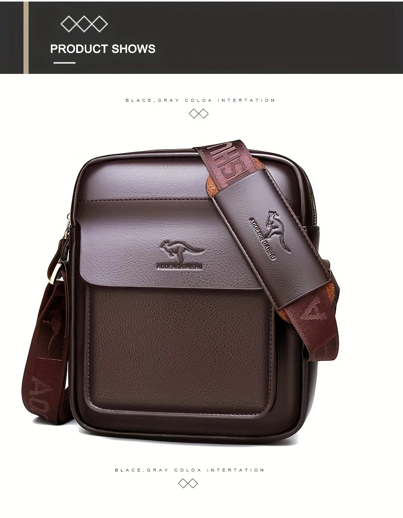 Sac Bandoulière en Cuir Synthétique