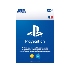 Carte PSN 50 €