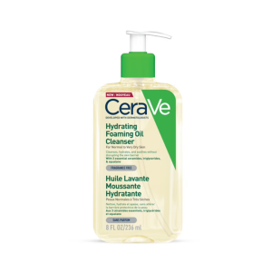 CERAVE Huile Lavante Moussante Hydratante pour les peaux normales à très sèches